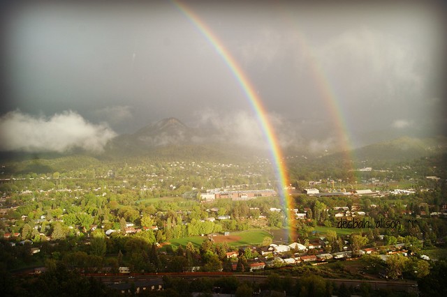*a heavenly rainbow over Durango*
