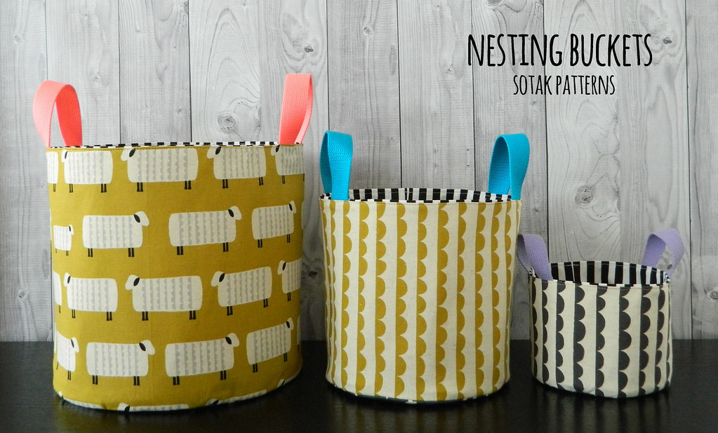 nesting buckets | pattern available in my etsy shop: www.ets… | Flickr