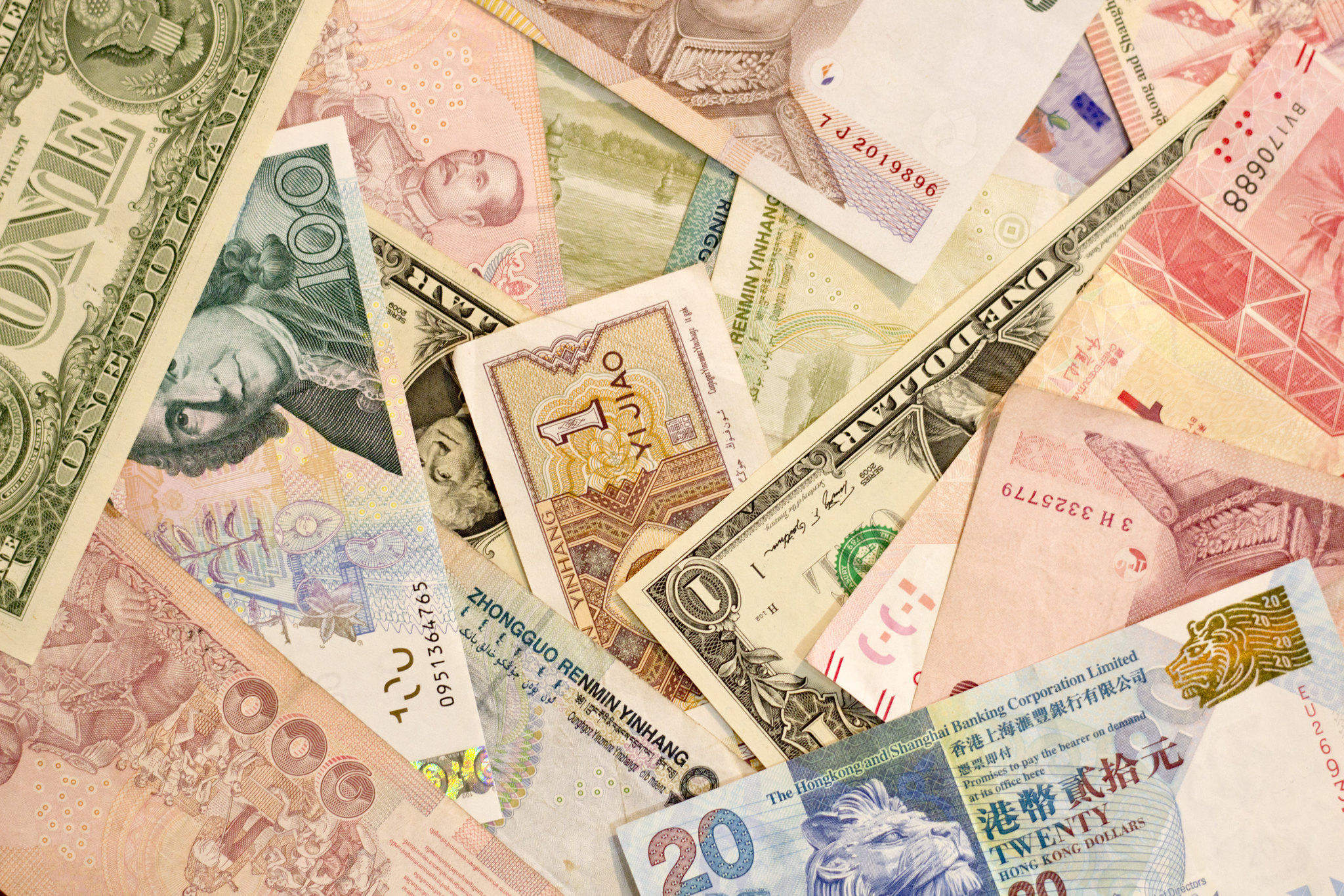 World money 世界の通貨