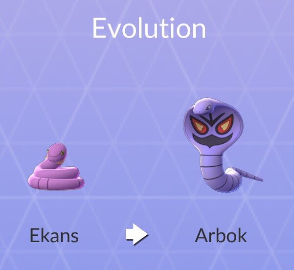 pokemon ekans evolution