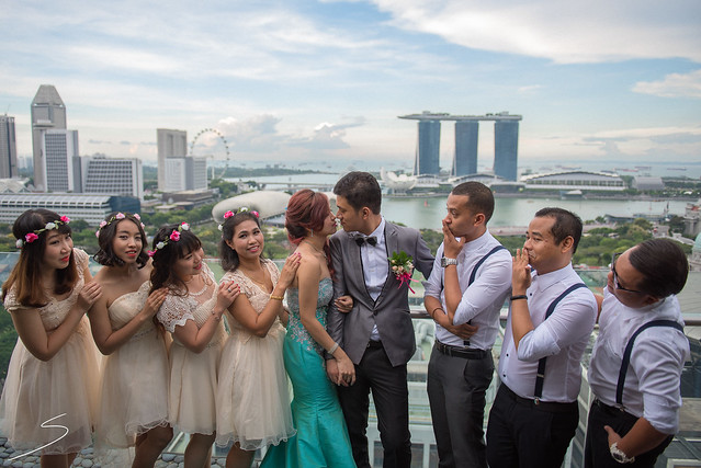The Wedding of   “Thaw Zin & Win Lei” in Singapore -  7.5.2016
