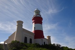 Lighthouse. Cape L'Aguhas. Garden route.Sth Africa
