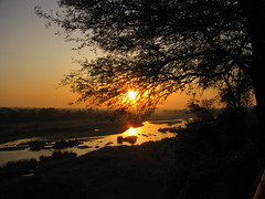 Sunrise over the Crocodile river