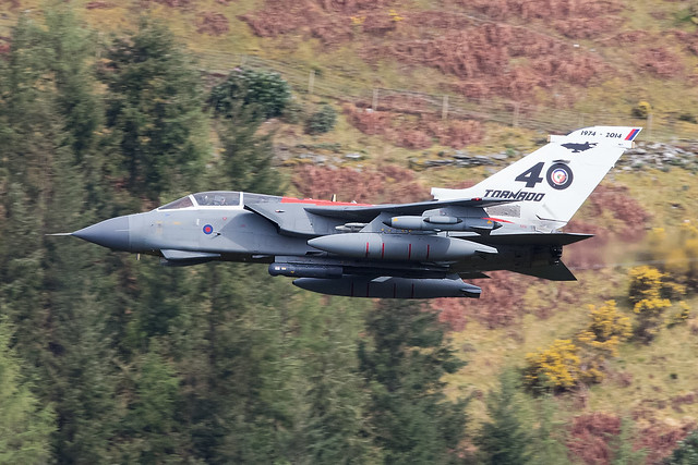 RAF Tornado GR4 40th Anniversary Scheme