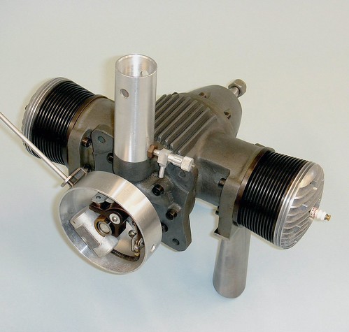 Bantam Two Cylinder Model Engine by Ben Shereshaw, 