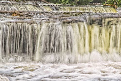 saublefalls waterfalls outdoors cascade flow river