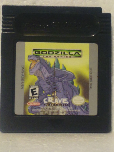 Godzilla The Series GameBoy Color GBC [dmg-azie-usa]
