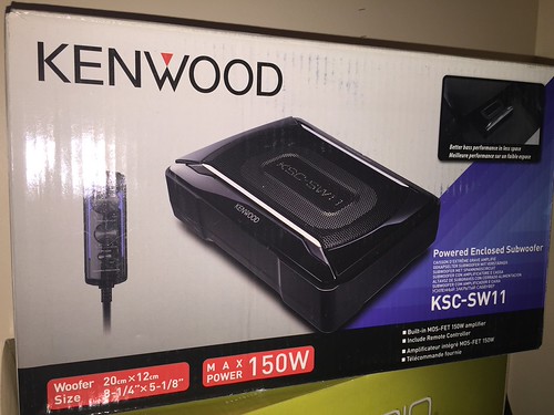 KENWOOD KSC-SW11 / RETAIL $299.99 | by Knaver