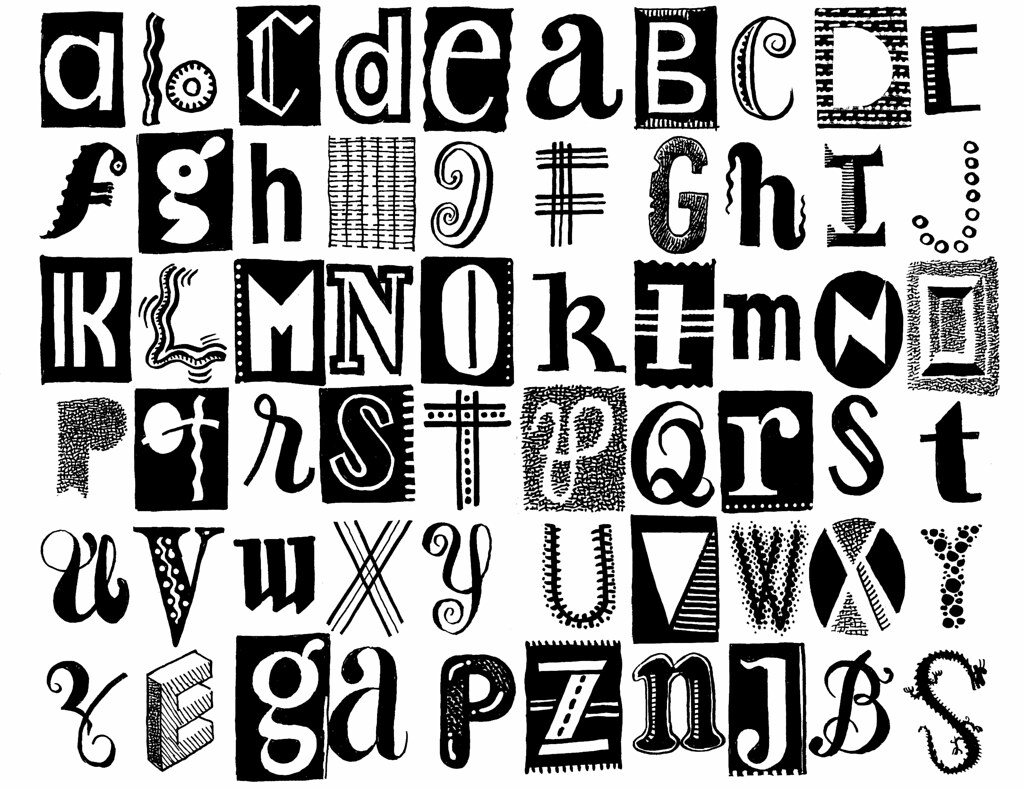 Alphabetdoodle 152 | Letters seen and imagined in mid May. B… | Flickr