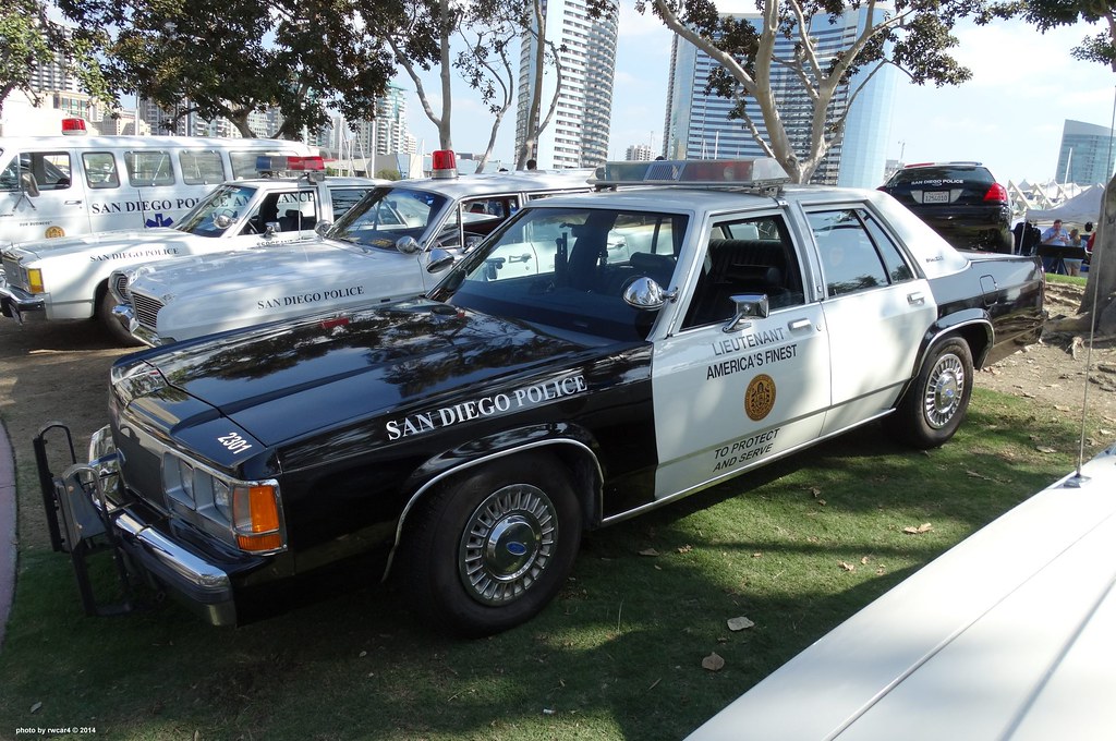 San Diego CA Police - 1991 Ford LTD Crown Victoria - (restored) - a ...
