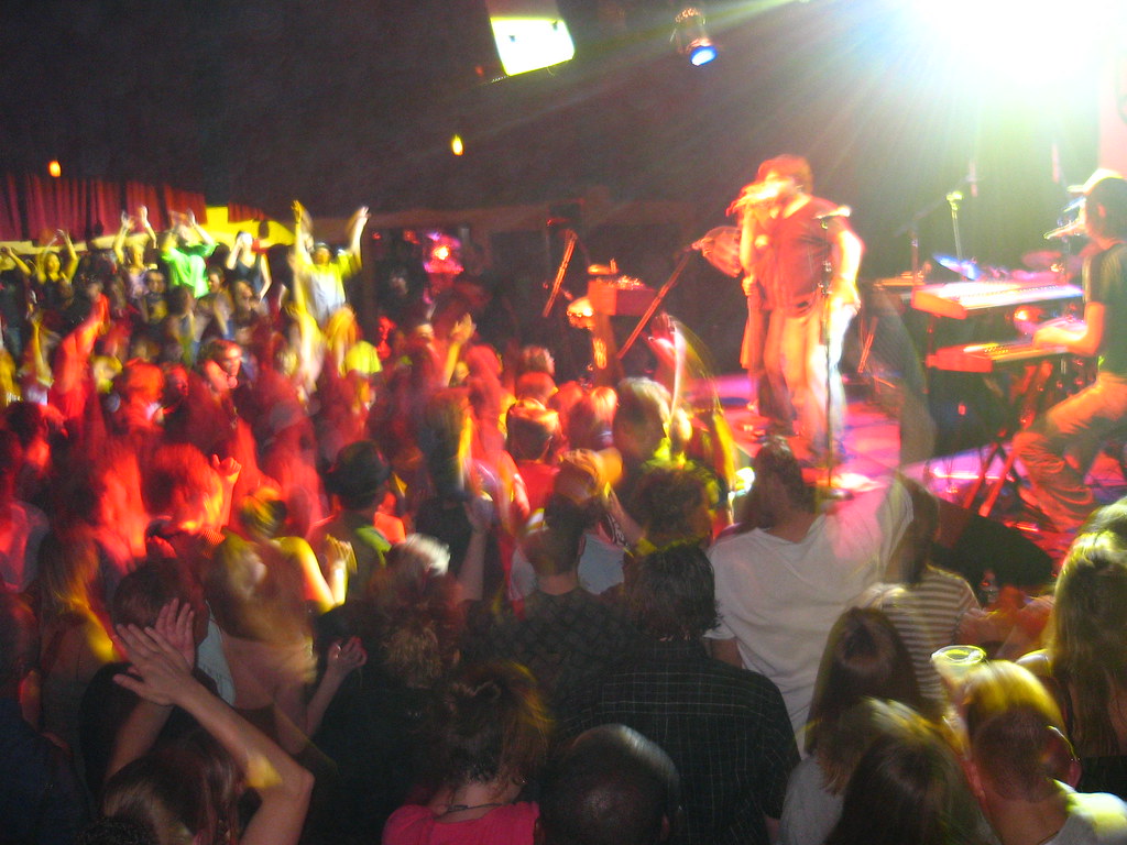 Felix Working The Crowd