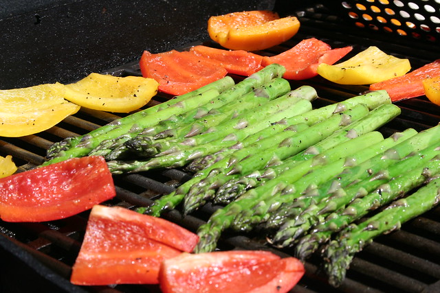 Veggies on the grill