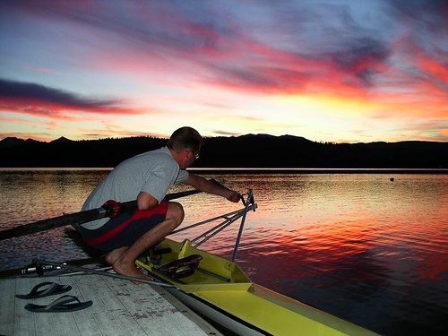 sunrise rowing triathlon placidlake