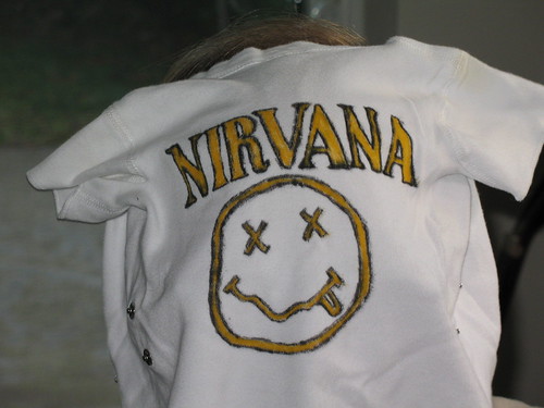 NIRVANA shirt | by the cute andersons