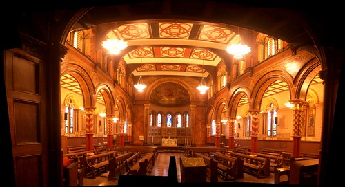 Panorama of Chapel at King's College London