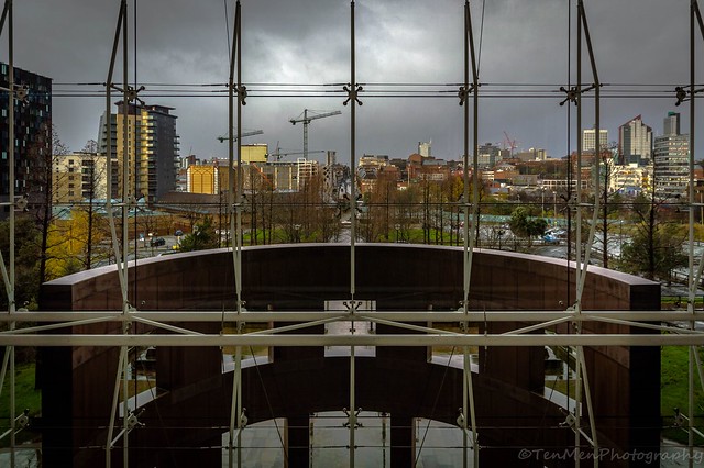 Stormy Leeds Skyline from Quarry House