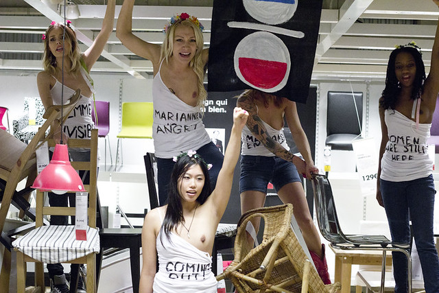 FEMEN_-_IKEA-5
