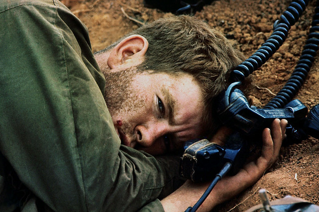 Battle of Hill 875, Dak To - November 1967 - US Soldier After Fighting Atop Hill 875