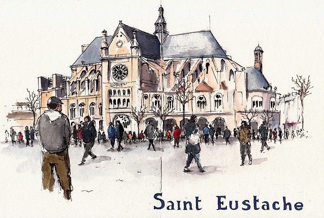 St Eustache. Paris 1er