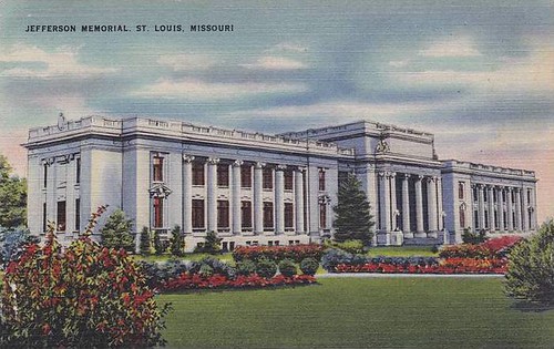 Jefferson Memorial, St. Louis circa 1930