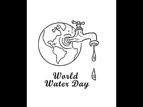 drawing water | How to draw Save Water drawing on World wate… | Flickr