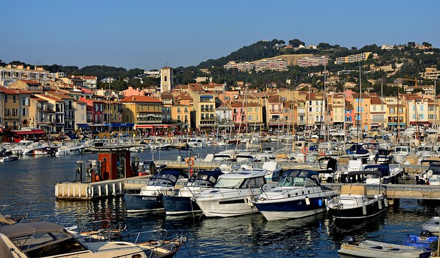 Cassis town and harbor