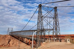Old Cameron Suspension Bridge (Coconino County, Arizona)