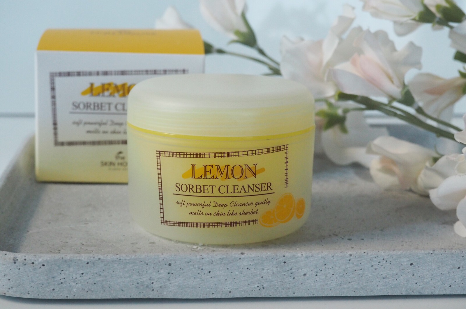 lemon sorbet cleanser