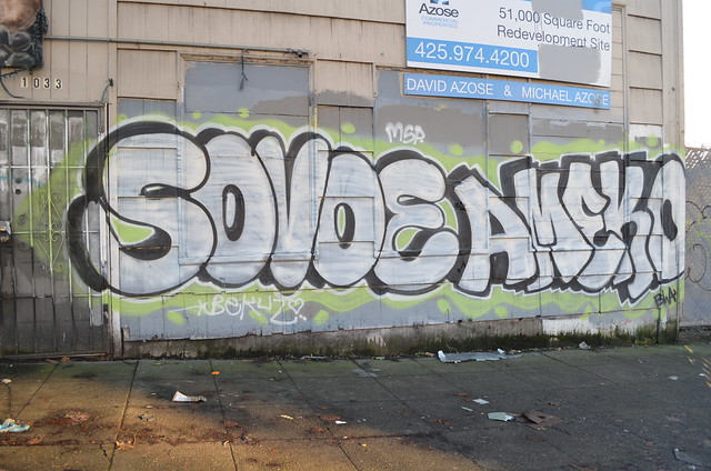 Seattle Graffiti  SOVOE AMEKO