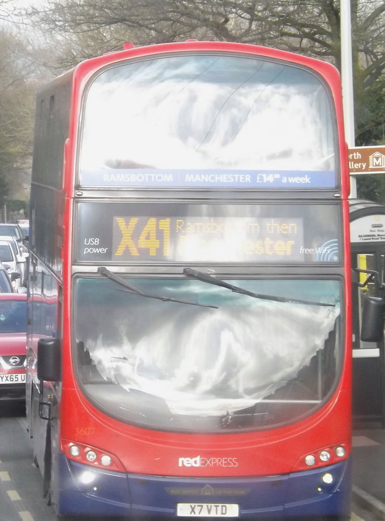 Transdev Lancashire [Red Express] 3607 Volvo B7TL X7 VTD | Flickr