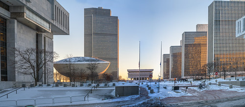 nikon d850 nikkor 50mm f12 ais us usa united states america albany ny new york state capital city urban arquitetura architecture building skyline cidade ciudad urbano downtown monument monumento empire plaza predio prédio buildings predios prédios skyscraper skyscrapers landscape paisagem paisaje winter inverno invierno snow neve nieve weather 191 megapixels