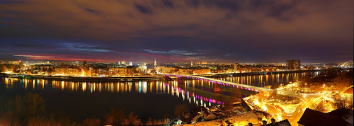 NoviSad_panorama by photo_PNG, canoneos5dmkiii cityscape outdoor nightimages longexposure novisad serbia vojvodina 24105mmlisusm