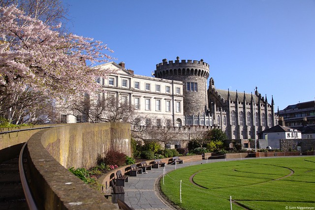 Dublin Castle am 16.04.18.