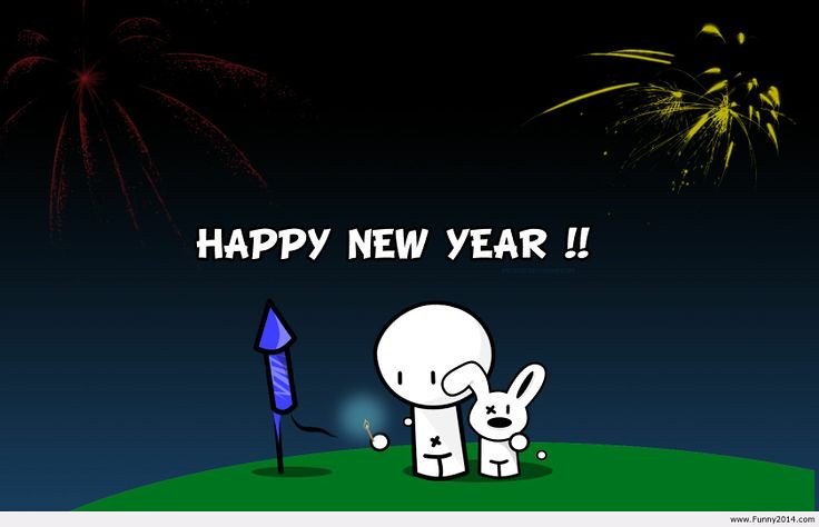 Happy New Year 2019 : Happy new year funny cartoon 2014 - … | Flickr
