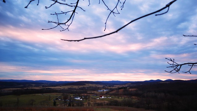 You can view the first sunrise of 2023 from the Piedmont Overlook at Sky Meadows State Park.