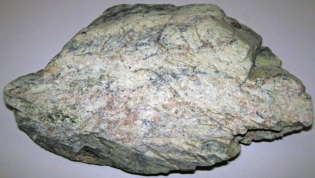 Magnetitic serpentinite (East Dover Ultramafic Body, Ordovician; Adams Brook, east of East Dover, Vermont, USA) 1