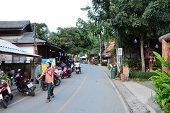 Walking street in Pai (Northern Thailand 2018)