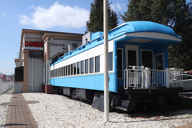 Clinton Station Diner - 1927 Blue Comet Train Dining Car
