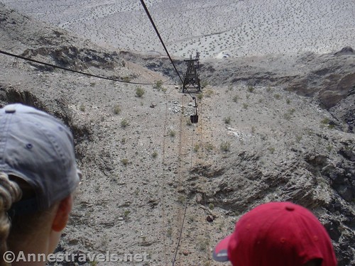 Aerial tramway at the Keane Wonder Mine, Death Valley National Park, California