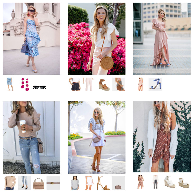 Whatever Happened to Individuality in Blogging? (images via rewardStyle LIKEtoKNOW.it)