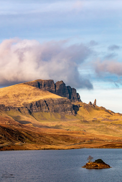 Old man of Storr and The Storr, Isle of Skye.