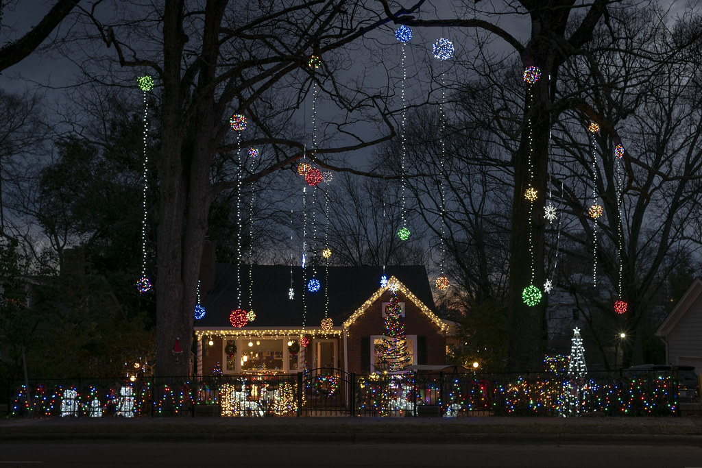 Christmas Lights, Raleigh, NC | Dean Jeffrey | Flickr