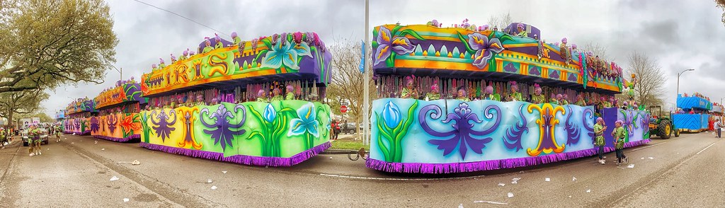 Krewe of Iris in the gate and ready to roll