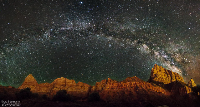 Watchman Milky Way Panorama