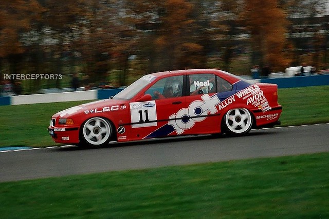 Matt Neal, Team Dynamic BMW 318i, 1993 TOCA Shoot Out, Donington Park, 31st October