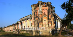 A wing of Naulakha Palace, Rajnagar, Madhubani