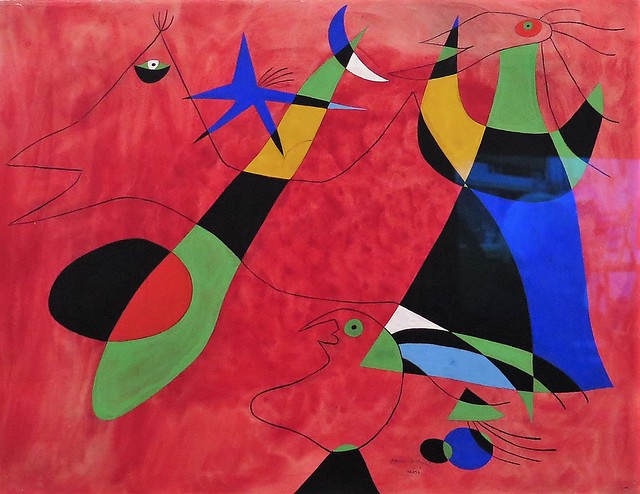 Joan Miró exhibition in Paris Grand Palais