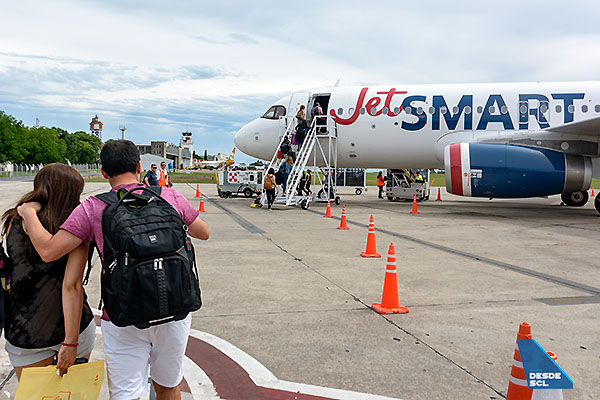 JetSMART A320 pasajeros en EPA (S.Blaise)