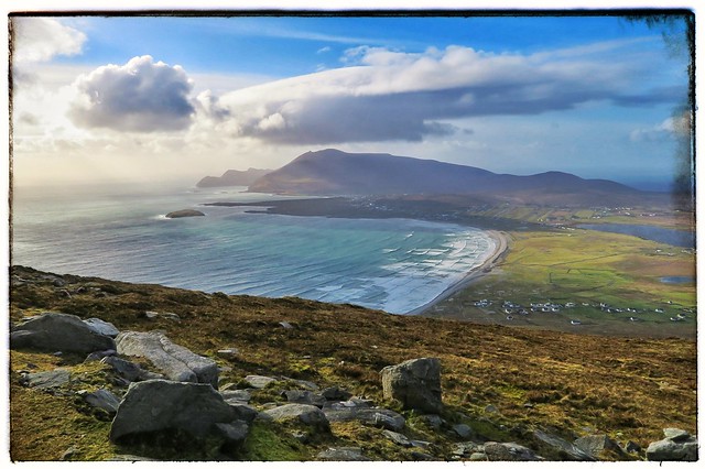 On top of Minaun on St. Patrick's Day - Achill Island, Ireland - 17 March 2019 . . . . . . #achillisland #achill #mayo #countymayo #westofireland #westcoast #wildatlanticway #atlantic #atlanticocean #island #islands #inishgalloon #minaun #minaunheights #k