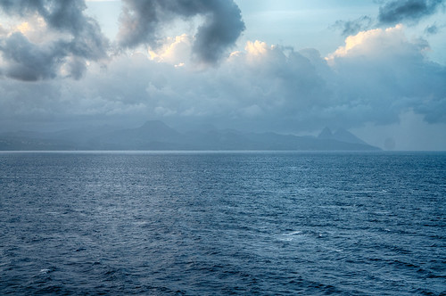 caribbean castries cruise hdr places saintlucia boats clouds ocean sunrise
